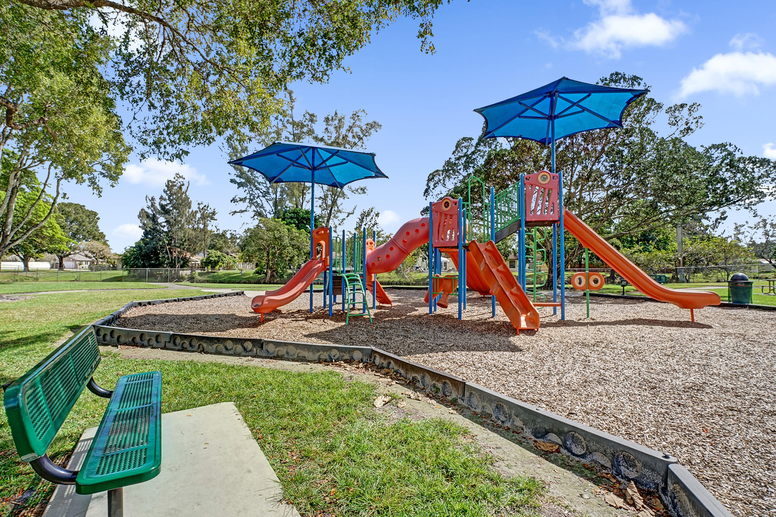 5181 Southwest 89th Terrace Cooper City, FL 33328 - Photo 52 of 56 a view of a park with slide