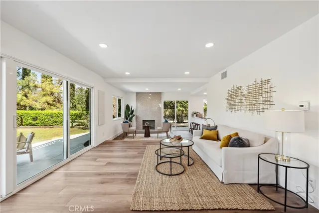 a outdoor space with furniture