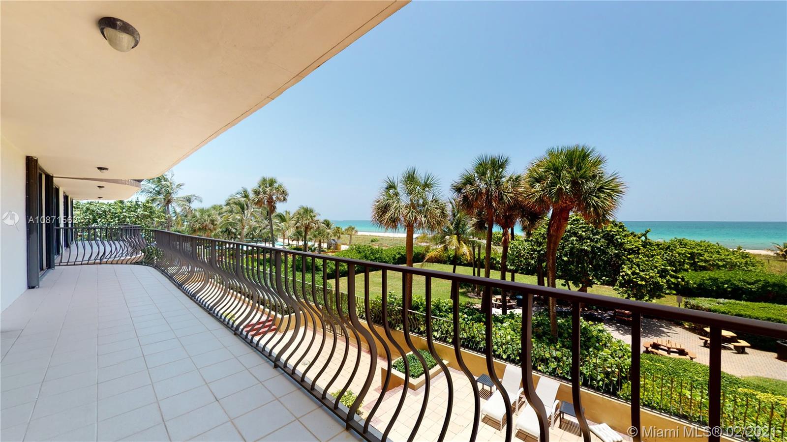 Normandy Beach Surfside, FL 33154 - Photo 3 of 18 a view of a balcony