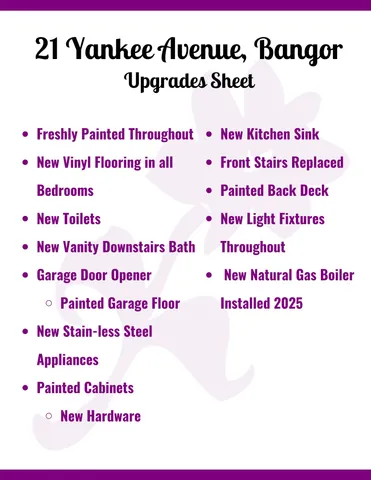 $369,900 | 21 Yankee Avenue, Bangor, ME 04401