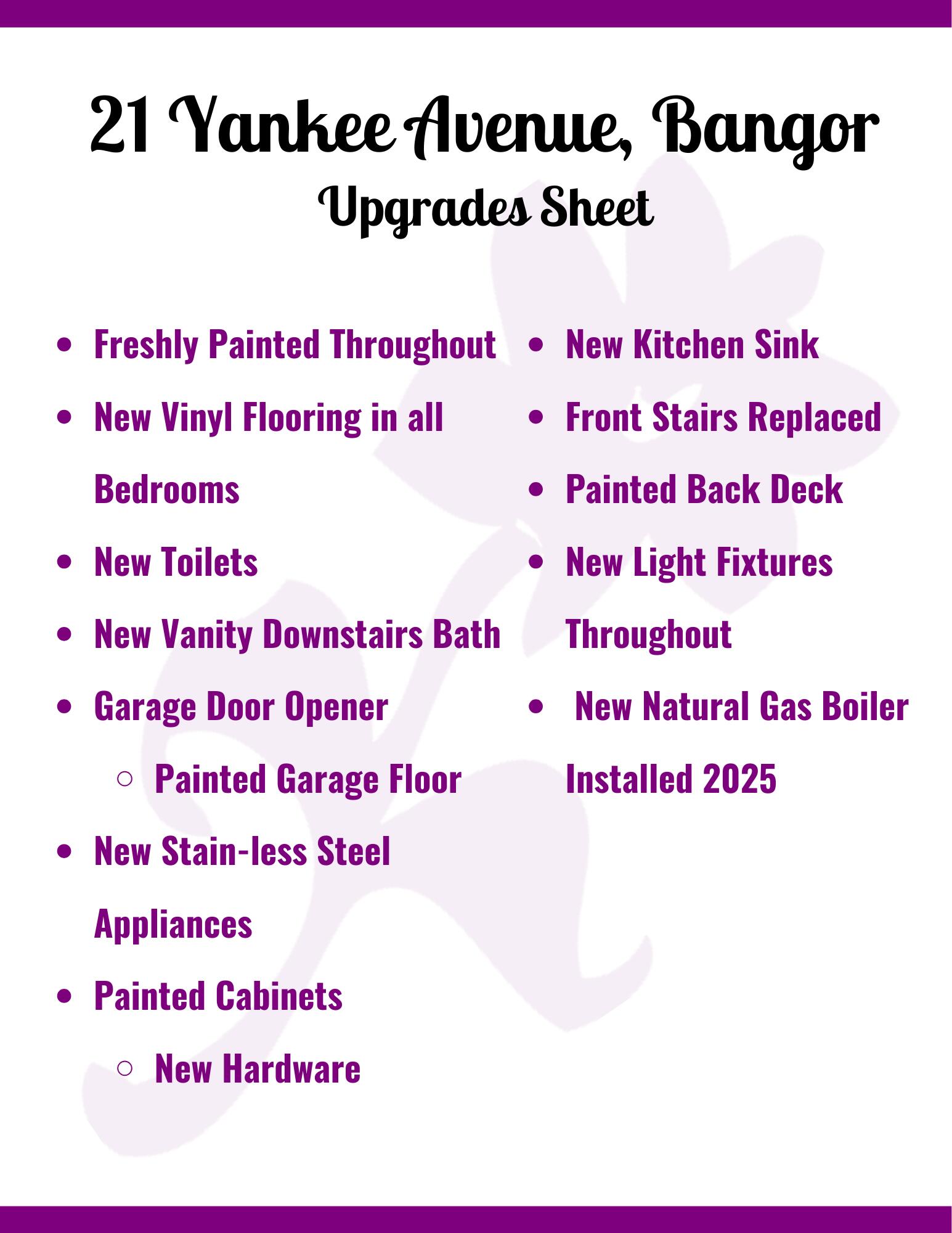 21 Yankee Avenue Bangor, ME 04401 - Photo 38 of 39 21 Yankee Upgrades