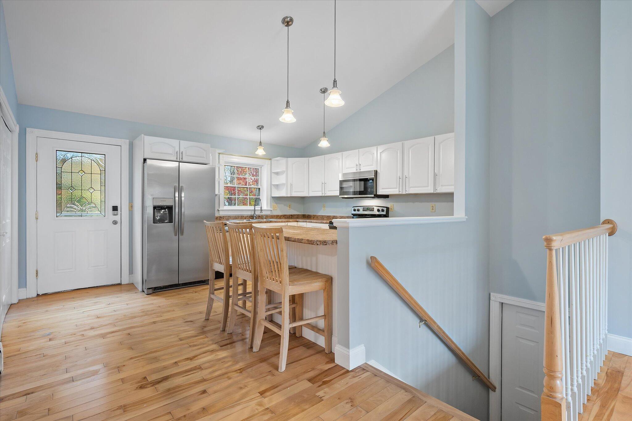 21 Yankee Avenue Bangor, ME 04401 - Photo 5 of 39 05-Kitchen - Stairs to Garage