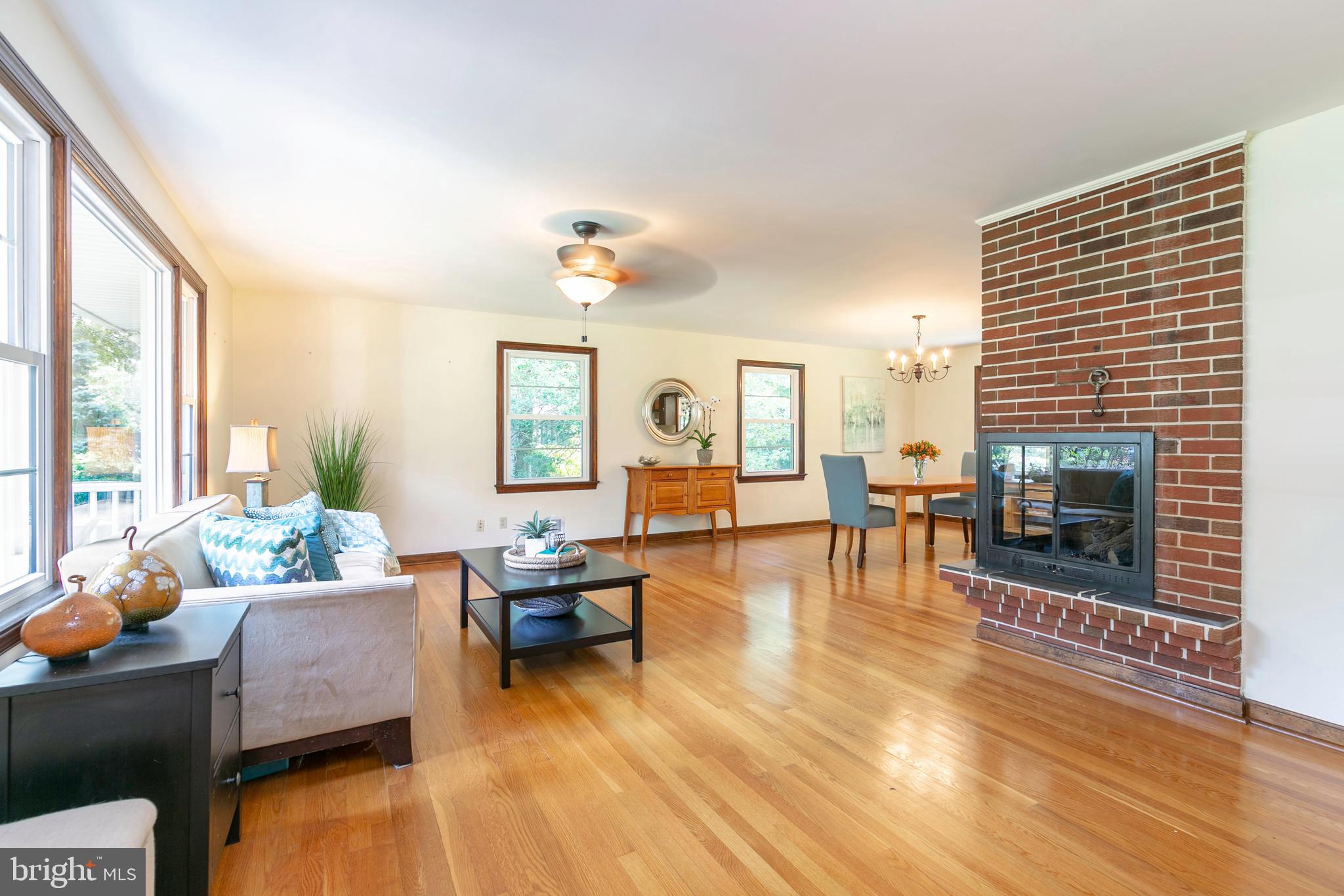1448 Grandview Road Arnold, MD 21012 - Photo 3 of 56 Open living room with hardwood floors