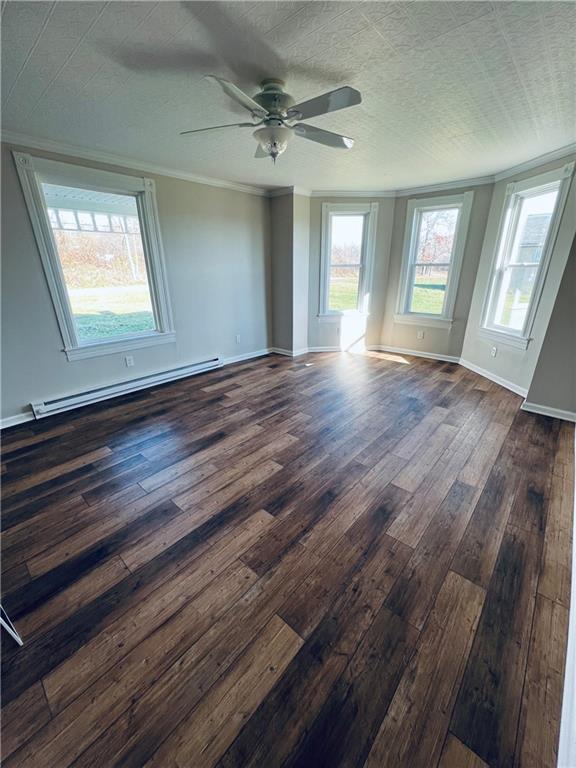 133 Weston Road Grove City, PA 16127 - Photo 9 of 44 Huge living room. Beautiful flooring and large curved window.