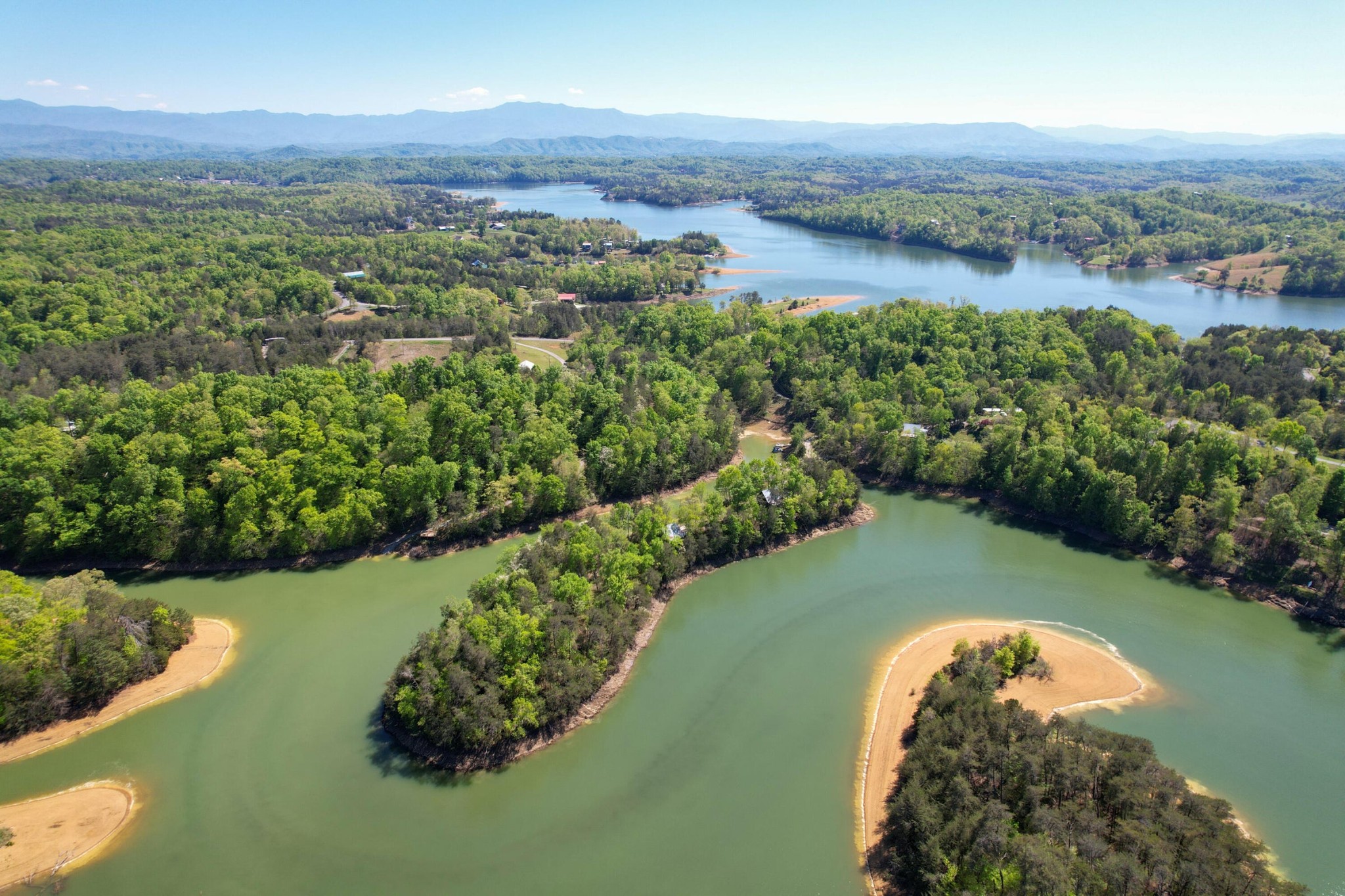 13 Pleasure Road Sevierville, TN 37876 - Photo 10 of 20 an aerial view of a golf course with a lake view
