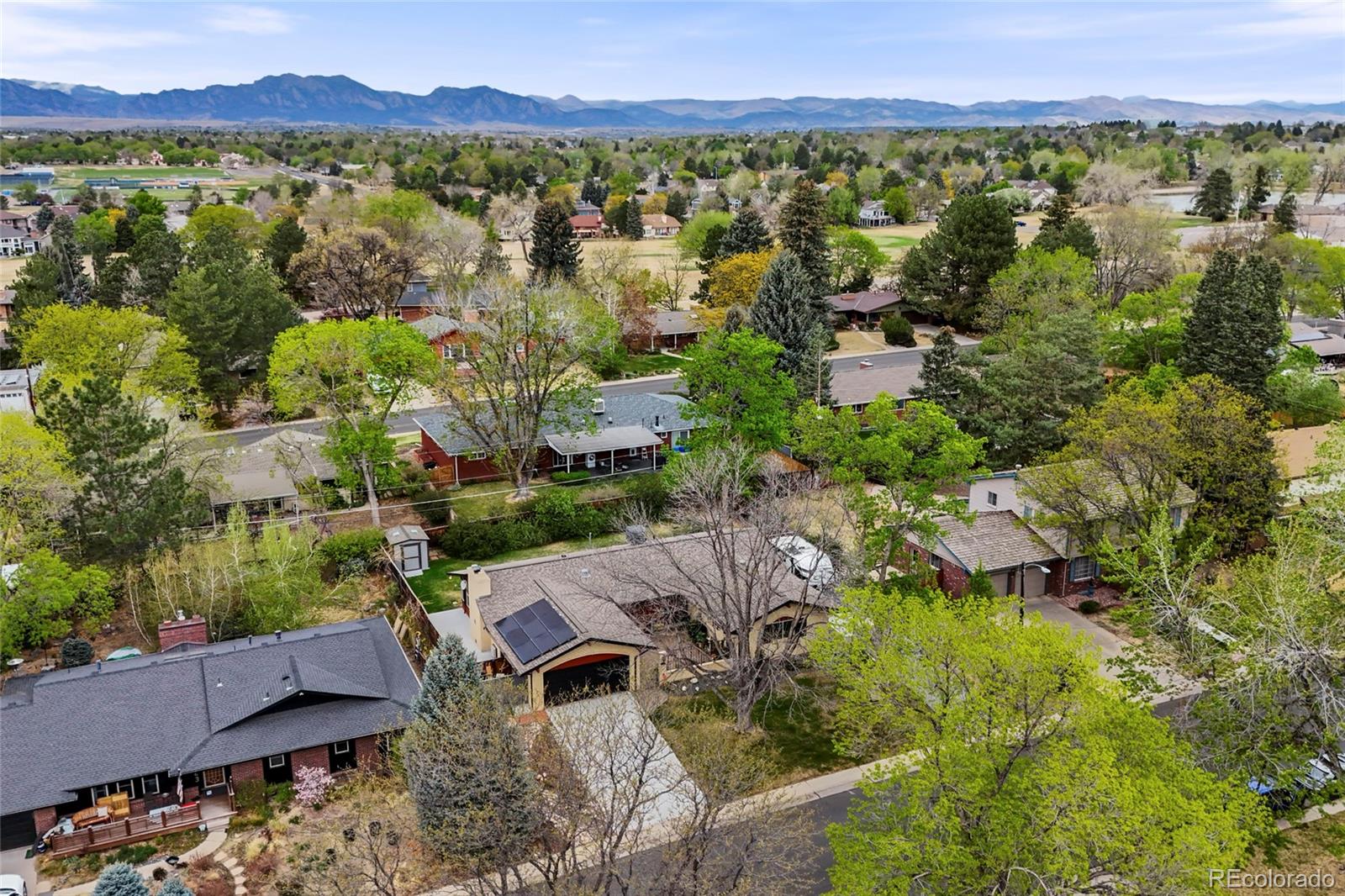 1131 Birdie Road Broomfield, CO 80020 - Photo 41 of 43 a view of a city with a lake