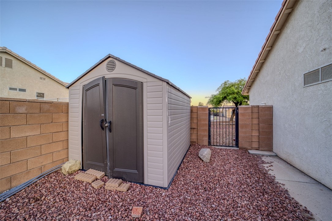2213 Jamie Road Fort Mohave, AZ 86426 - Photo 43 of 51 View of shed with a gate
