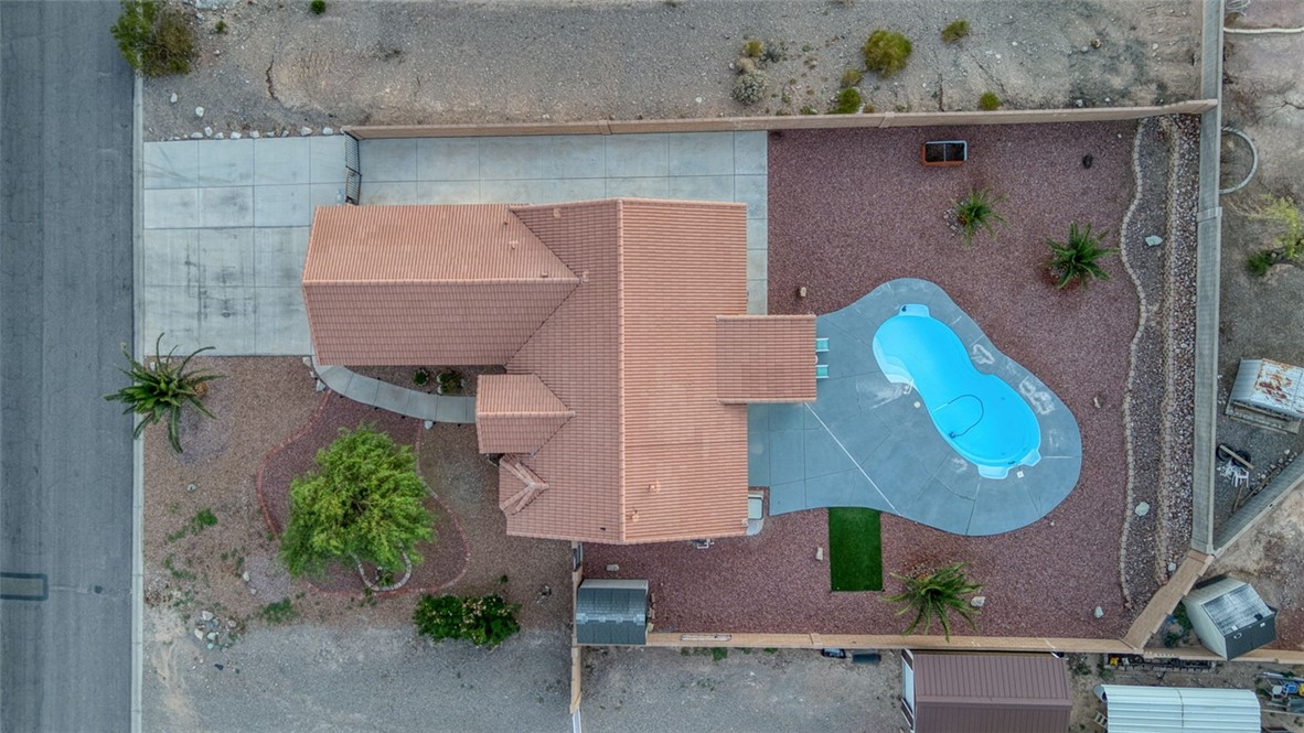 2213 Jamie Road Fort Mohave, AZ 86426 - Photo 48 of 51 Bird's eye view of a pool area