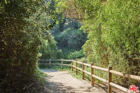 a view of a next to a yard