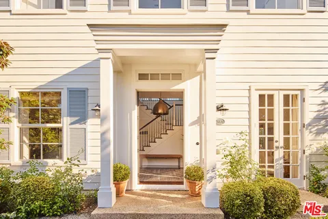 a view of a entryway of the house front of house