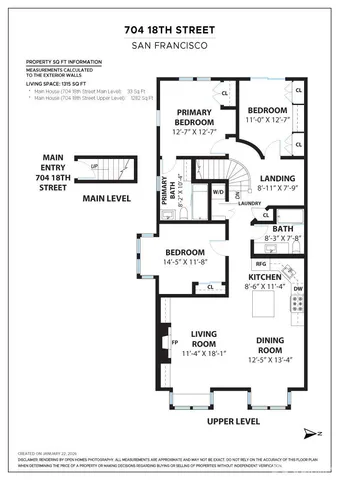 $3,995,000 | 704 18th Street, San Francisco, CA 94107