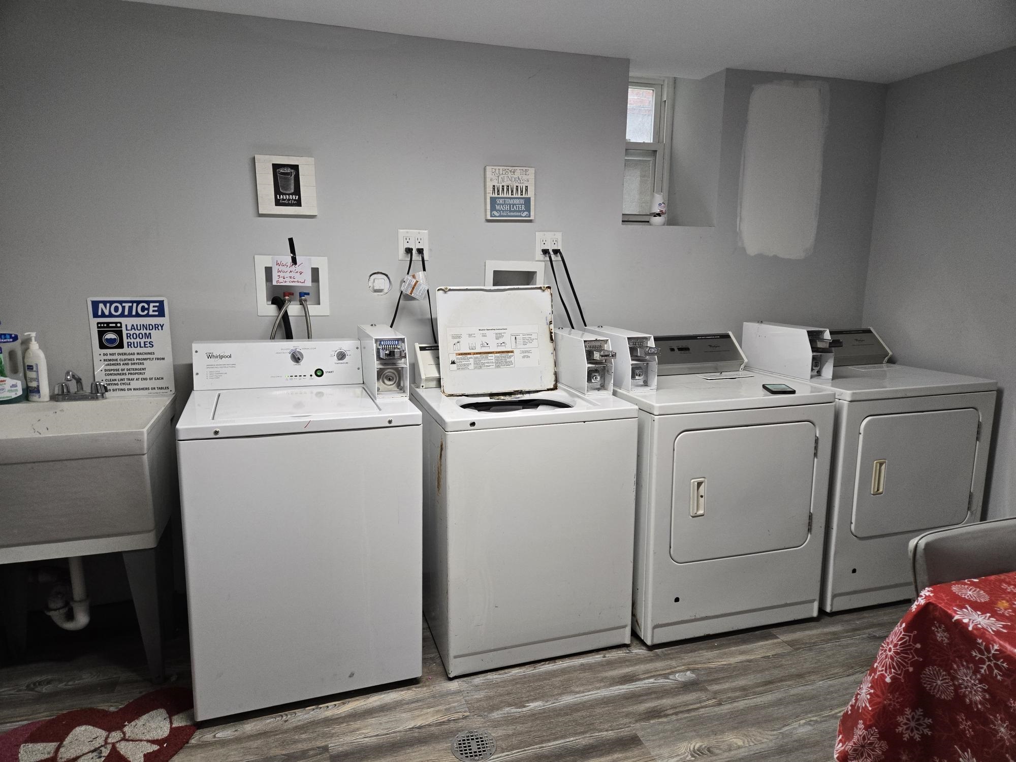 289 Day Avenue, Unit A2 Fairview, NJ 07022 - Photo 5 of 6 a utility room with dryer and washer