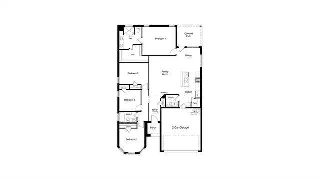 a picture of a floor plan