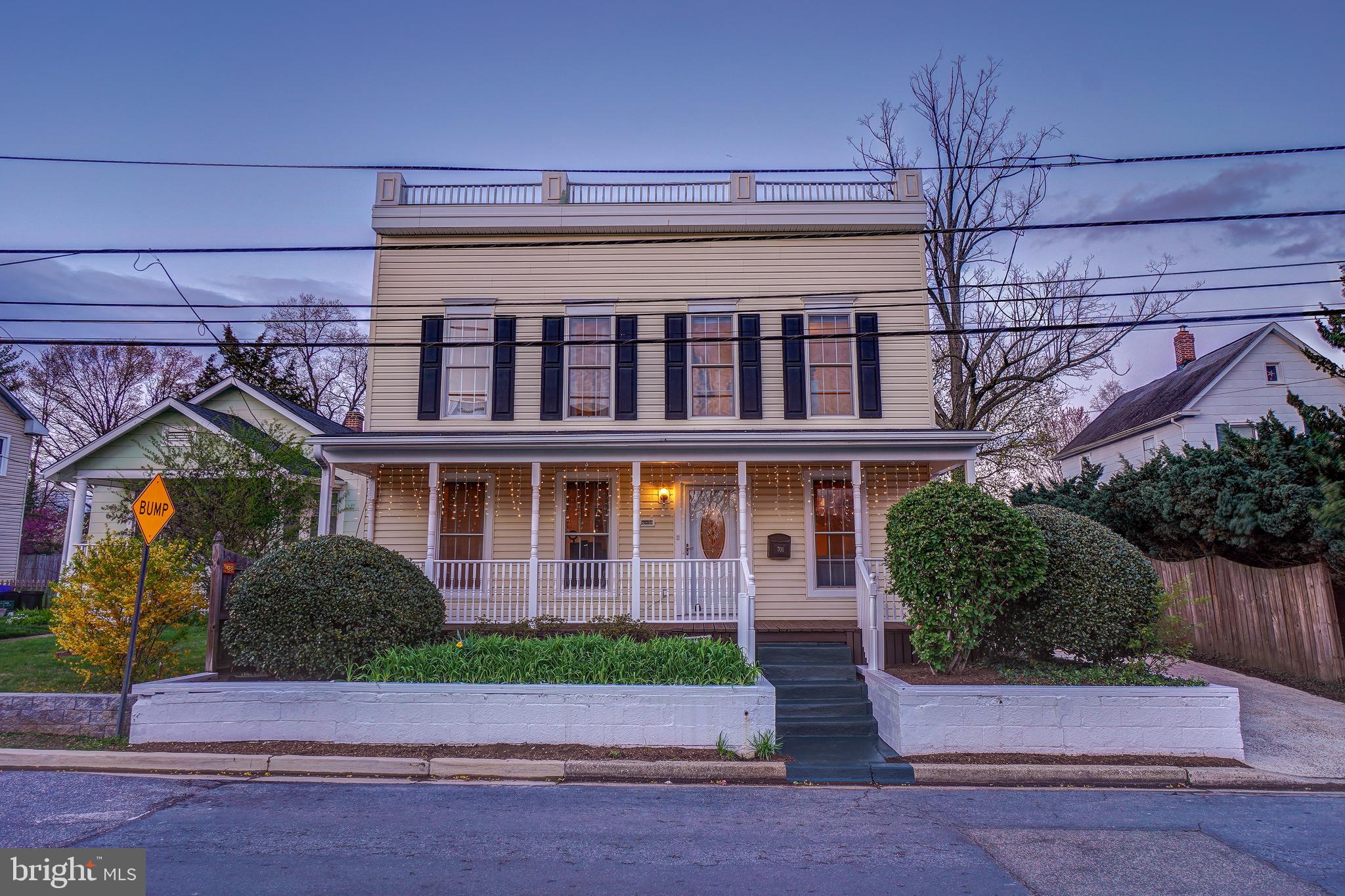 701 Ritchie Avenue Silver Spring, MD 20910 - Photo 31 of 43 Exterior Front at Dusk