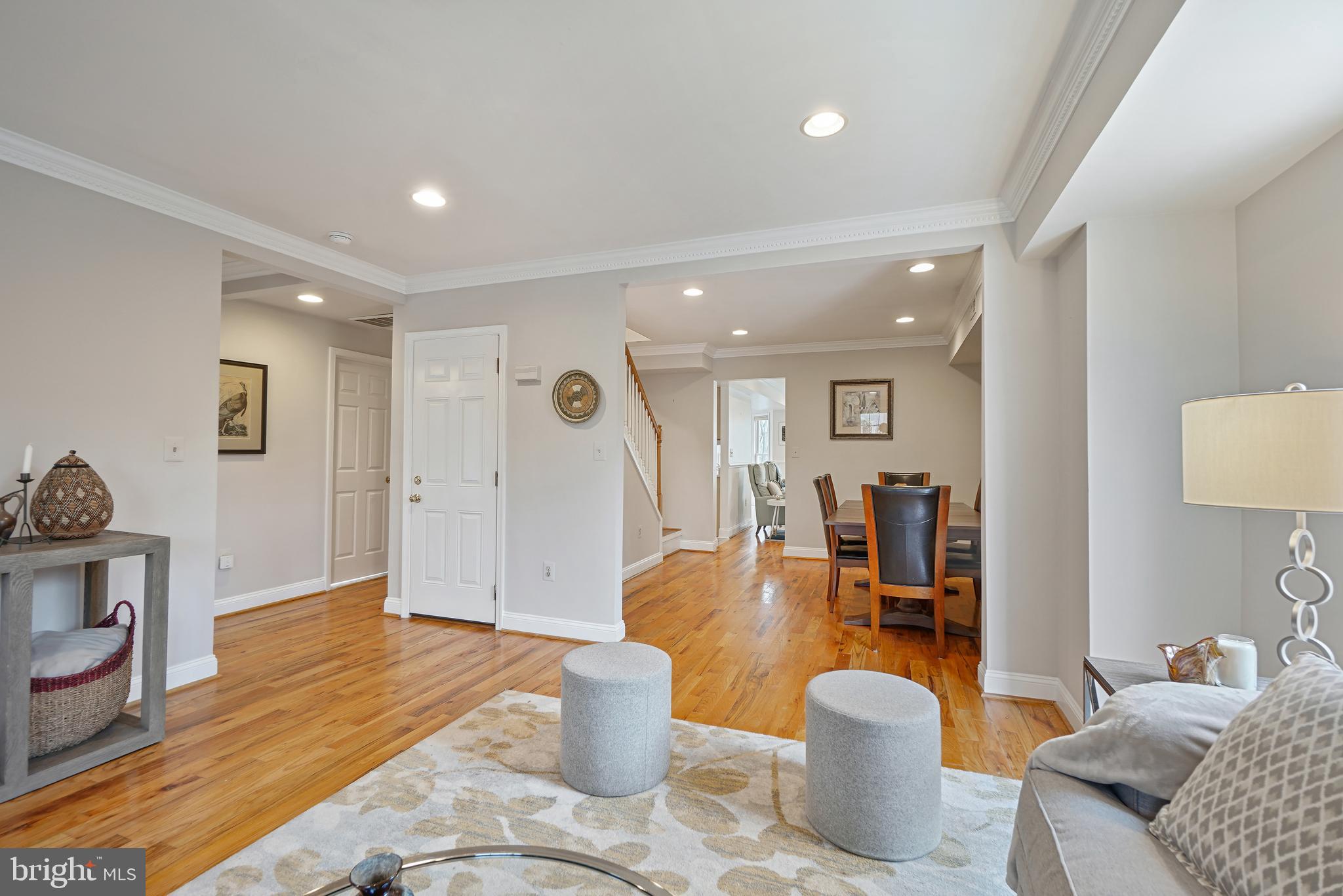 701 Ritchie Avenue Silver Spring, MD 20910 - Photo 4 of 43 Living Room Opens to the Dining Room