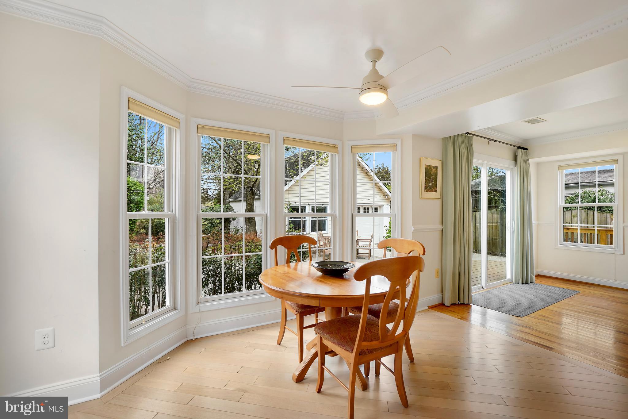 701 Ritchie Avenue Silver Spring, MD 20910 - Photo 10 of 43 Breakfast Room with Views of the Patio