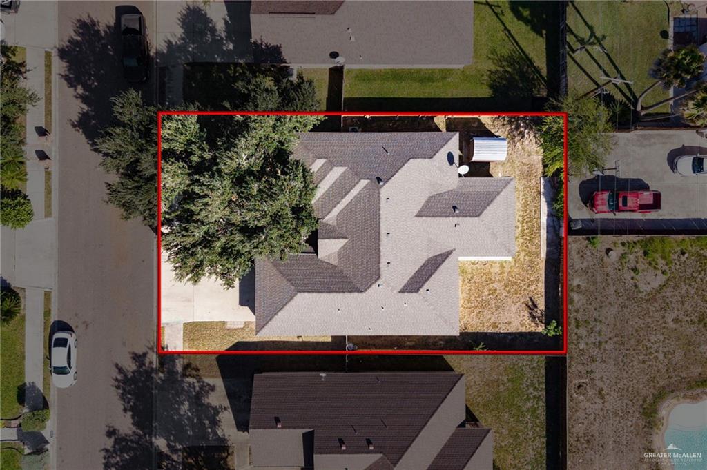 2210 Morning Lane Mission, TX 78572 - Photo 18 of 20 an aerial view of a house with outdoor space