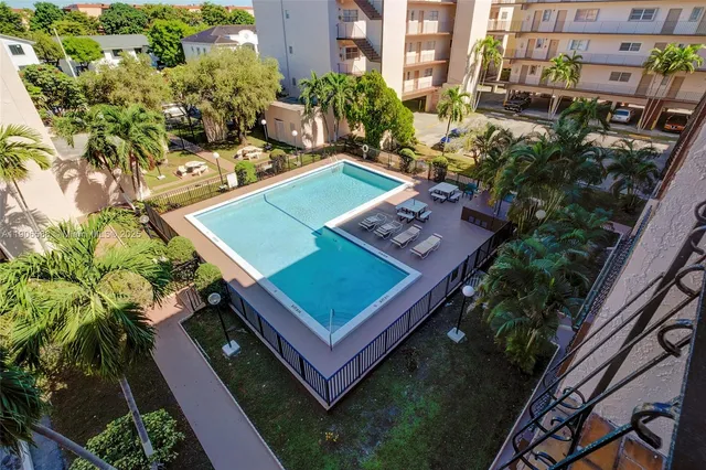 swimming pool view with outdoor space