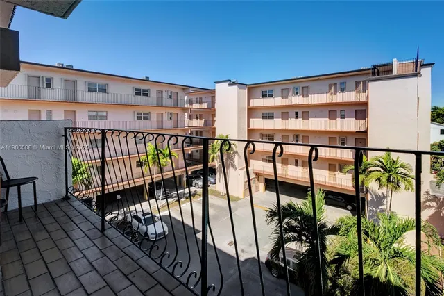 a view of balcony and deck