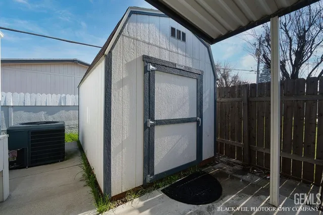 a house with a outdoor space