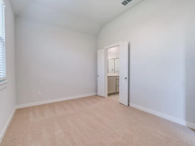 a view of empty room