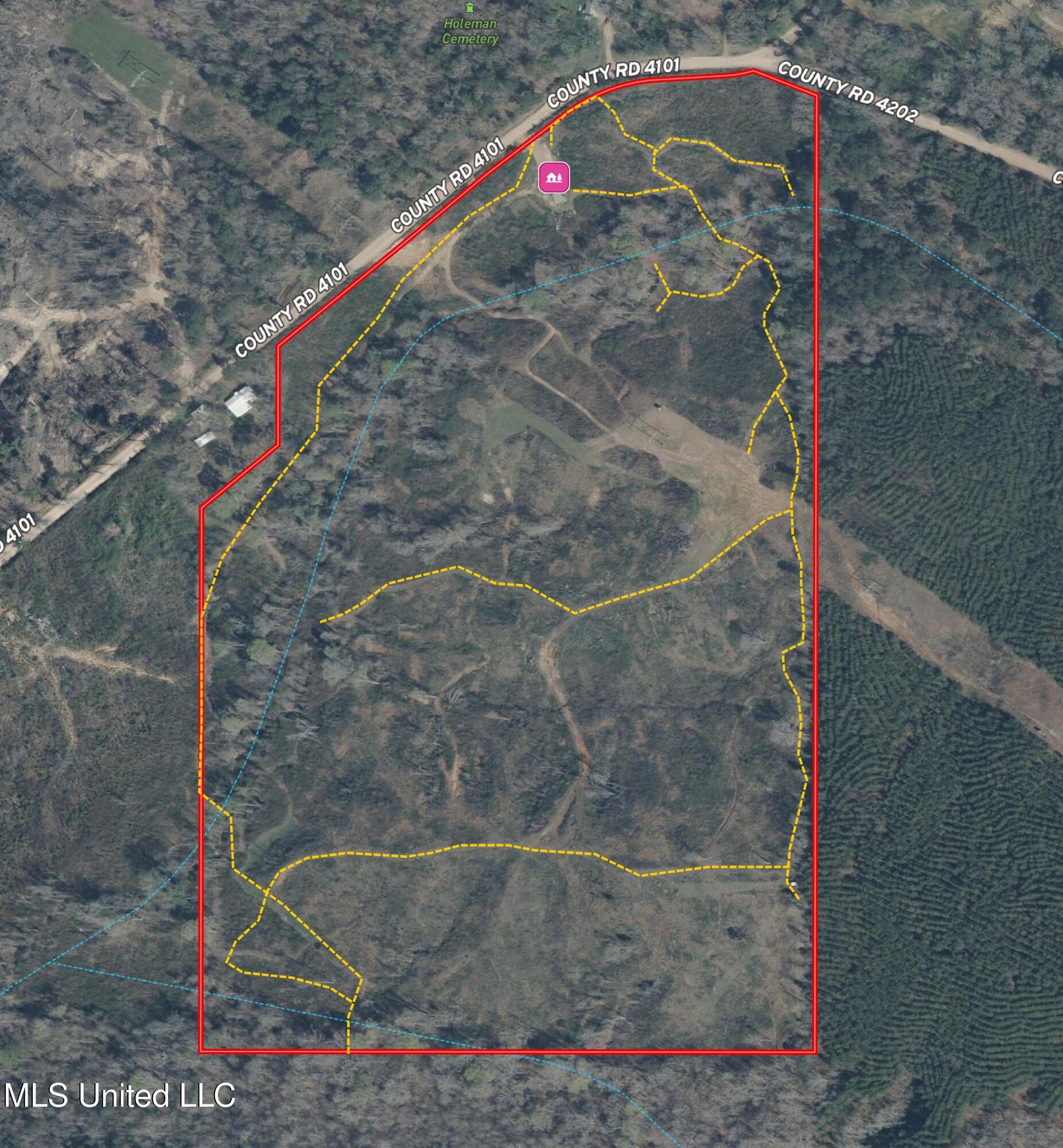 4101 Off County Road Sallis, MS 39160 - Photo 45 of 47 Aerial