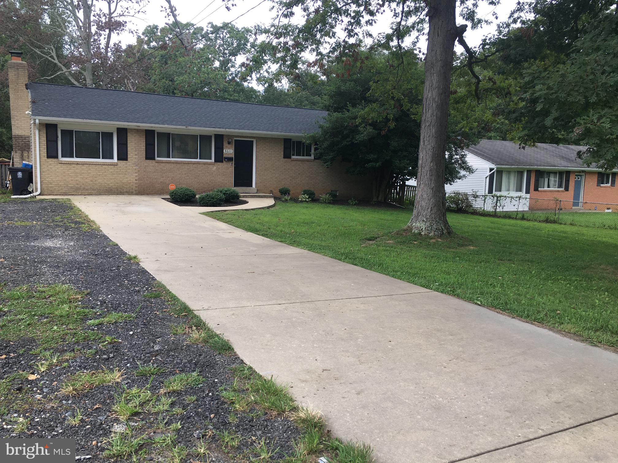 8611 Dangerfield Road Clinton, MD 20735 - Photo 2 of 15 Nice Concrete Driveway