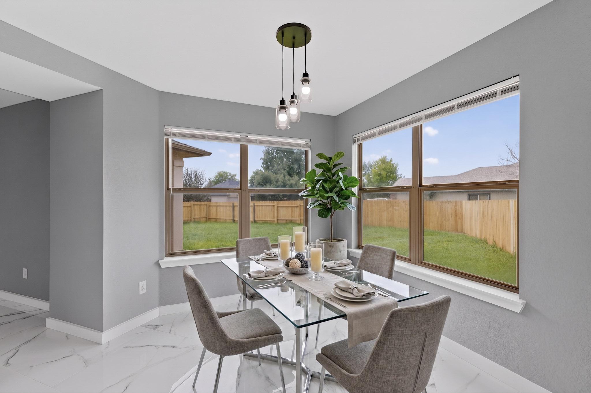 1200 Apollo Circle Round Rock, TX 78664 - Photo 17 of 45 a view of a dining room with furniture window and outside view