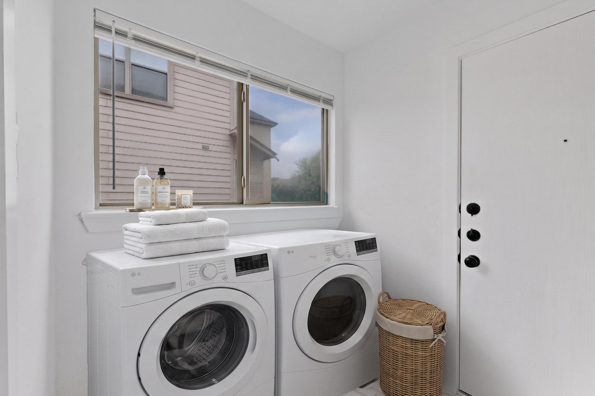 1200 Apollo Circle Round Rock, TX 78664 - Photo 41 of 45 a view of a storage & utility room with washer and dryer