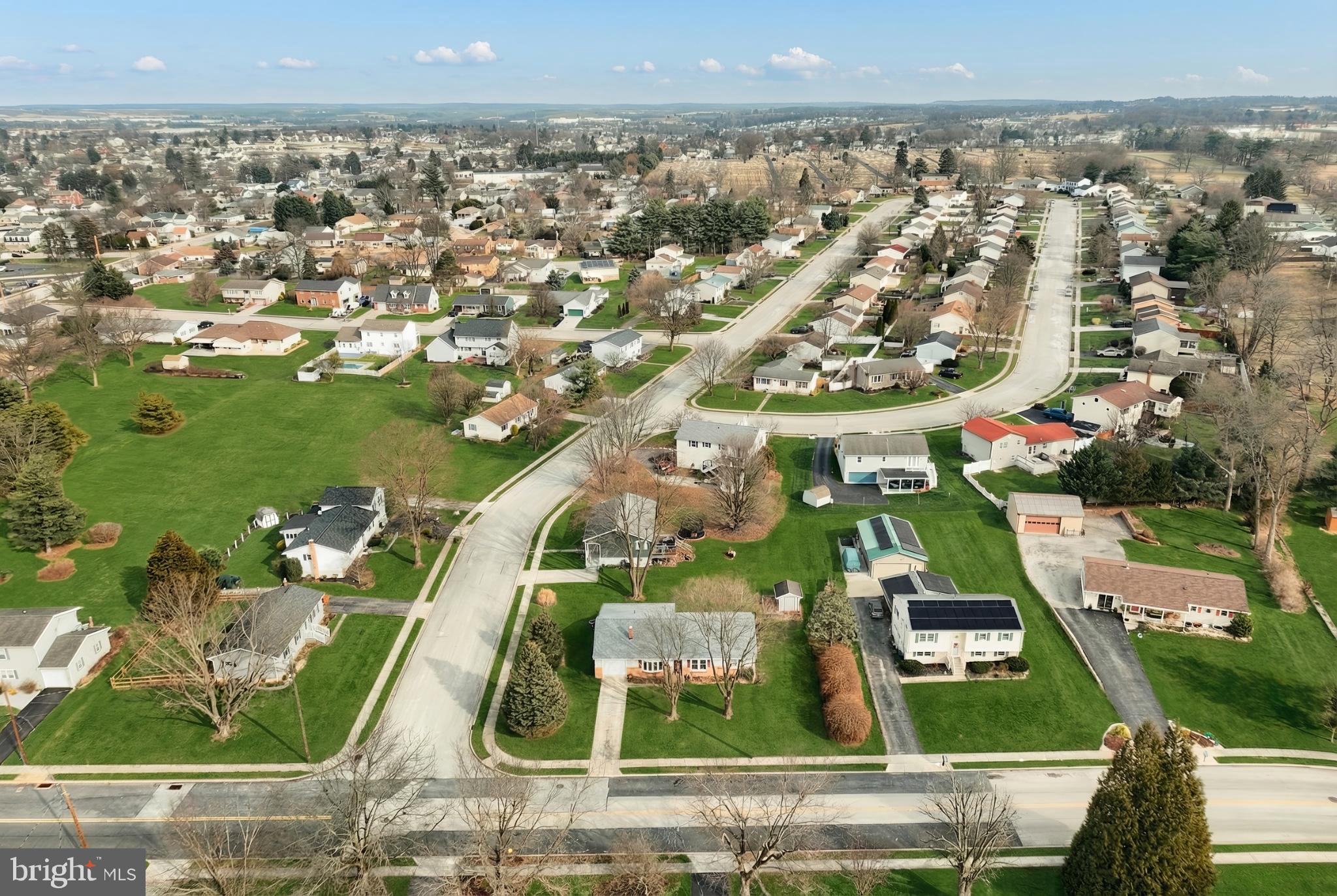 326 Park Heights Boulevard Hanover, PA 17331 - Photo 32 of 35 Charming suburban landscape from above.