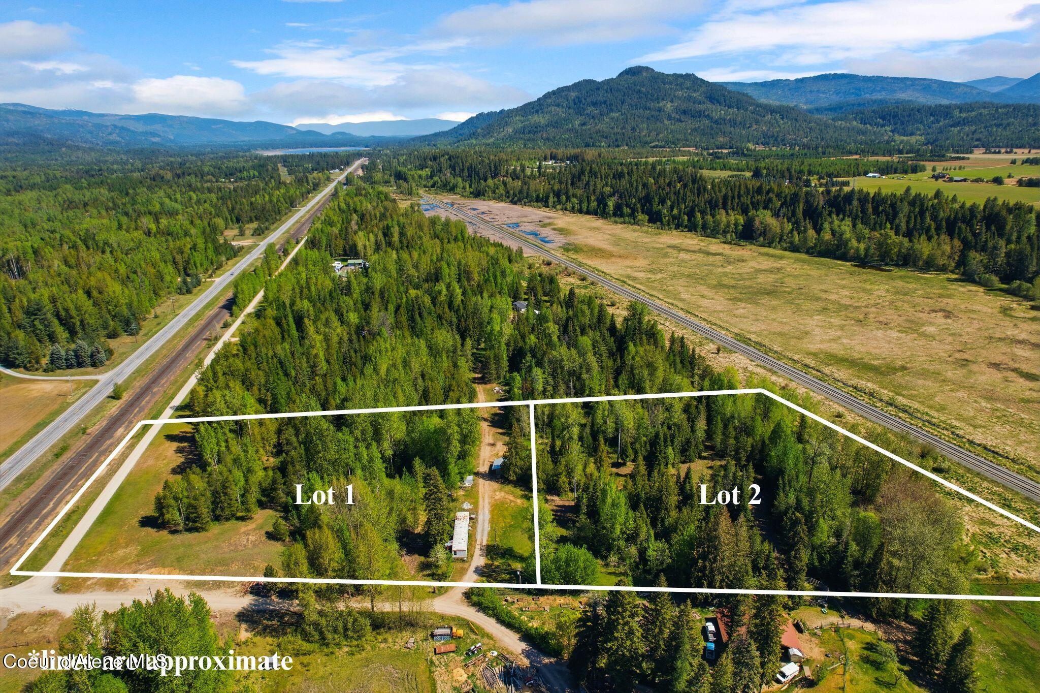 Whitetail Farm Lane Sandpoint, ID 83864 - Photo 2 of 10 Lot 1 and 2 Lines copy