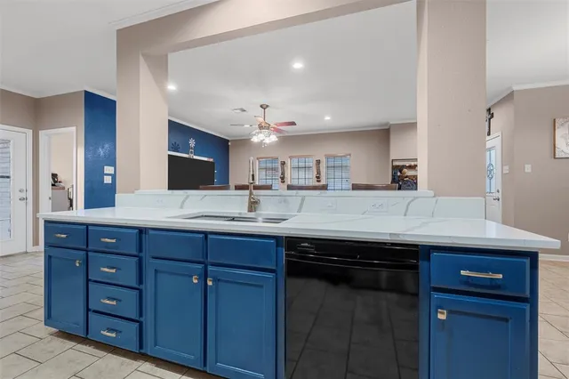 a bathroom with a sink double vanity and a mirror