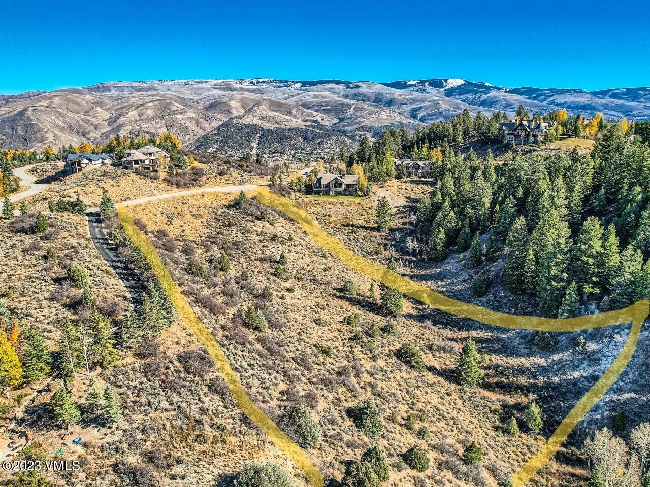 422 Granada Glen Road Edwards, CO 81632 - Photo 29 of 29 06 Exterior Rear-yellow outline of lot