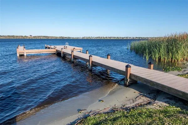 a view of a terrace with chairs