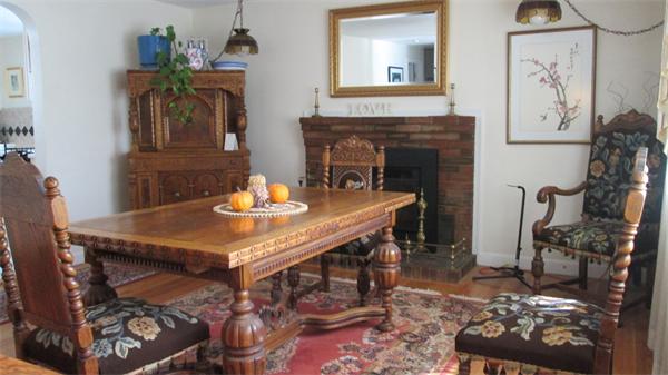 45 Ward Street Lexington, MA 02421 - Photo 3 of 18 a dining room with furniture and wooden floor