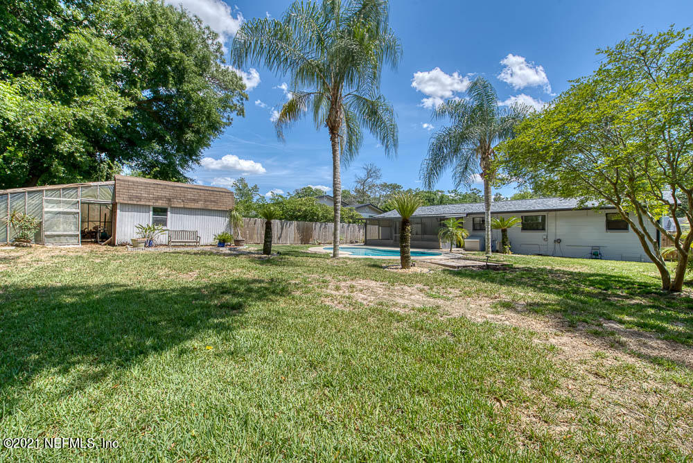 10435 Jolynn Road Jacksonville, FL 32225 - Photo 24 of 26 Back Yard with Pool - View 3