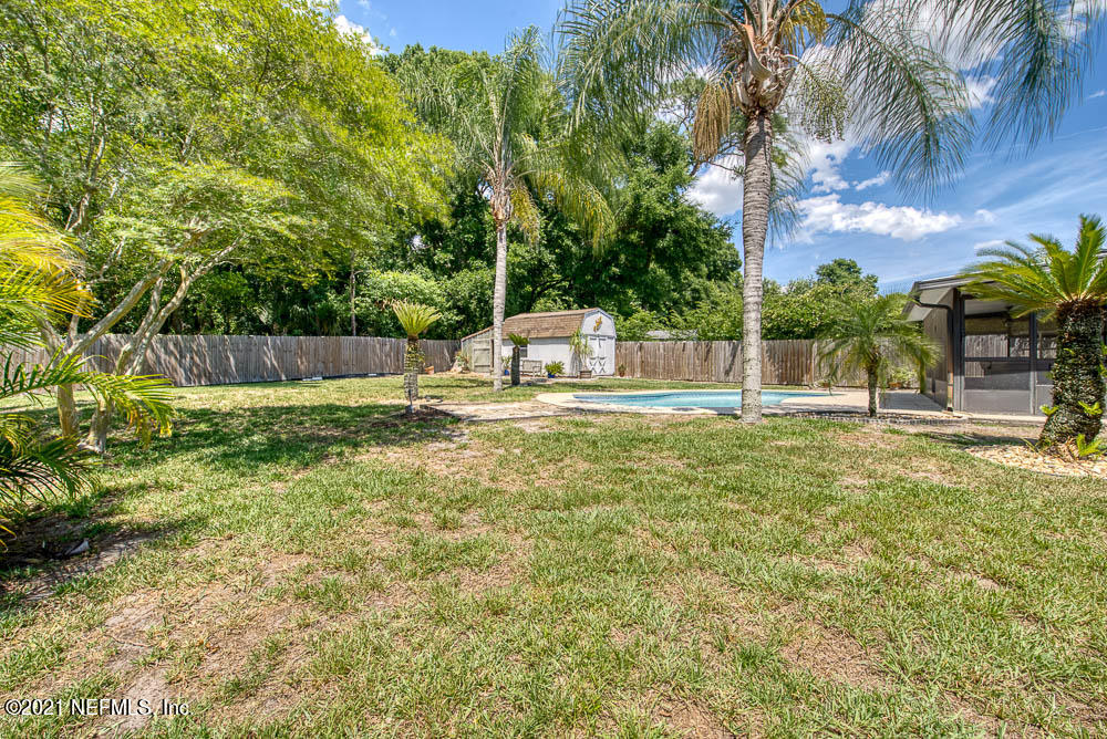 10435 Jolynn Road Jacksonville, FL 32225 - Photo 25 of 26 Back Yard with Pool - View 2