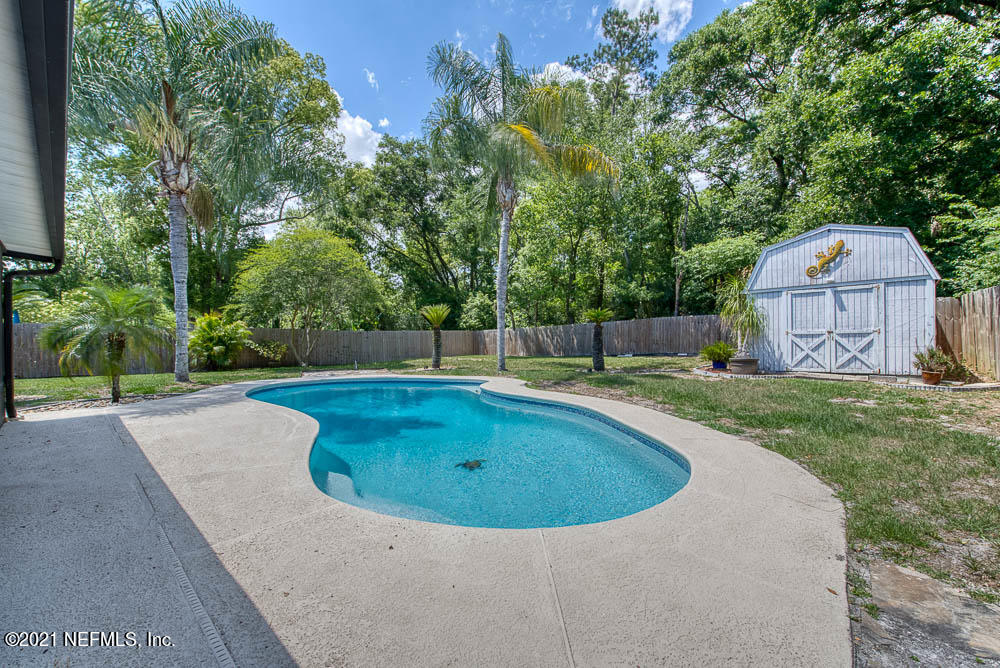 10435 Jolynn Road Jacksonville, FL 32225 - Photo 26 of 26 Back Yard with Pool - View 1
