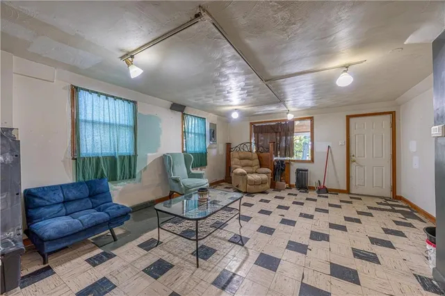 a view of a storage & utility room