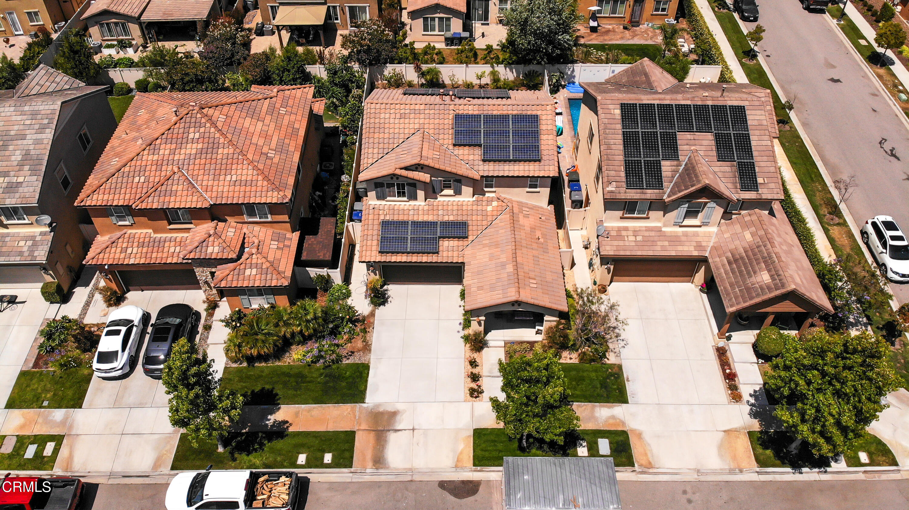 665 Tiber River Way Oxnard, CA 93036 - Photo 5 of 27 an aerial view of residential houses with outdoor space