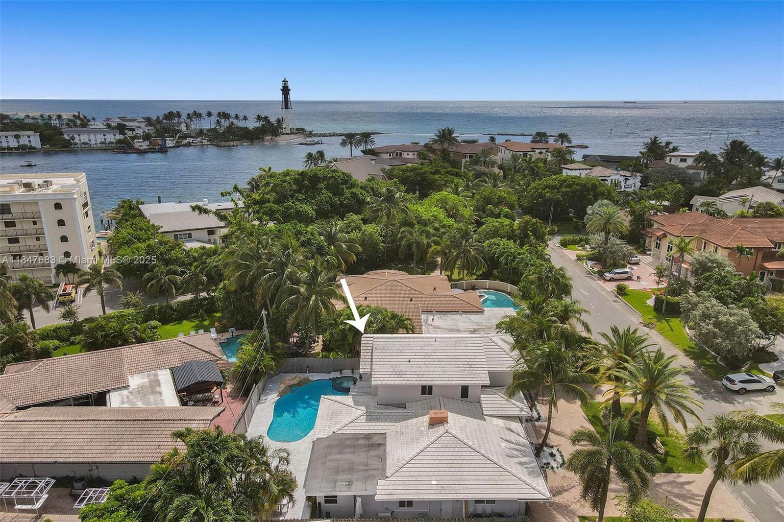 3421 Dover Road Pompano Beach, FL 33062 - Photo 22 of 83 an aerial view of a house with a lake view