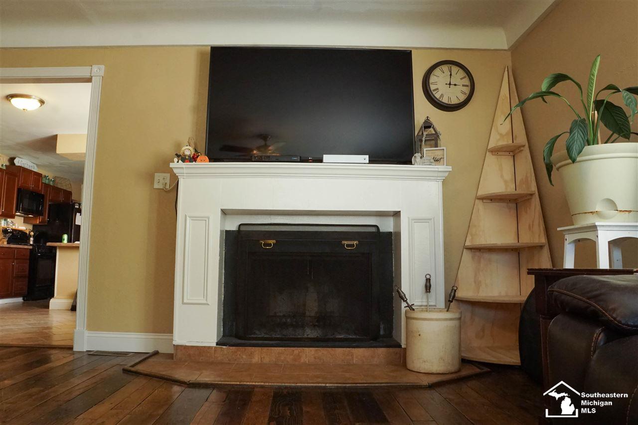 7483 Monroe Road Lambertville, MI 48144 - Photo 10 of 27 Fire place