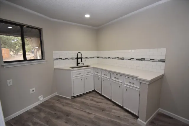 wooden floor in an empty room