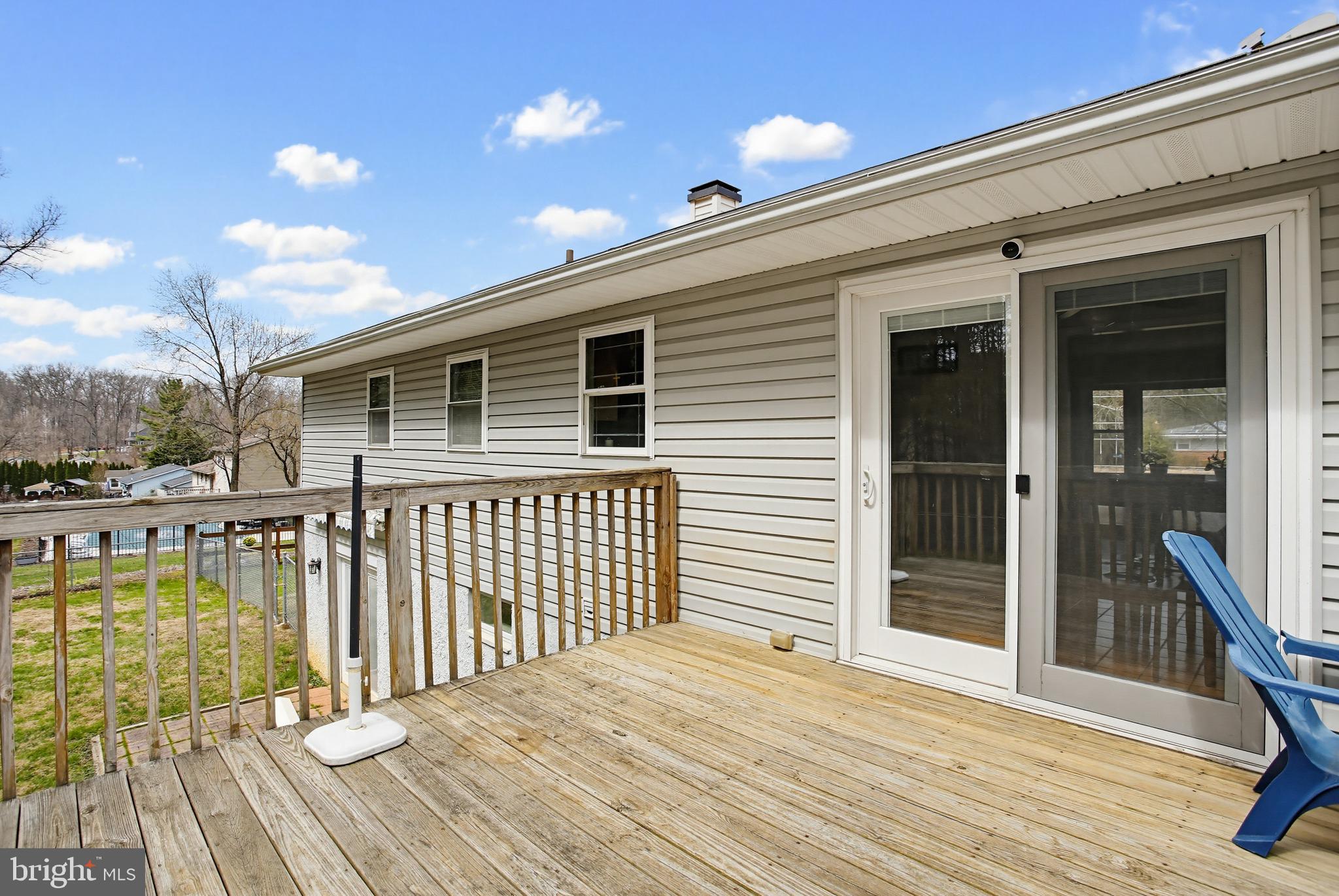3703 Altondale Road Reisterstown, MD 21136 - Photo 31 of 34 a view of a house with a wooden deck