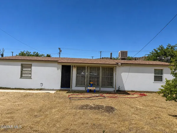 front view of a house with a outdoor space