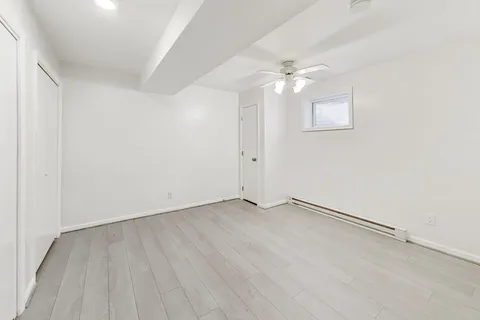 wooden floor in an empty room