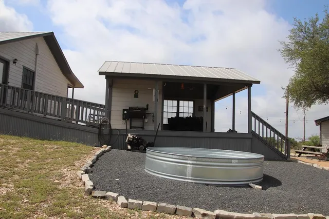 a view of city and ocean