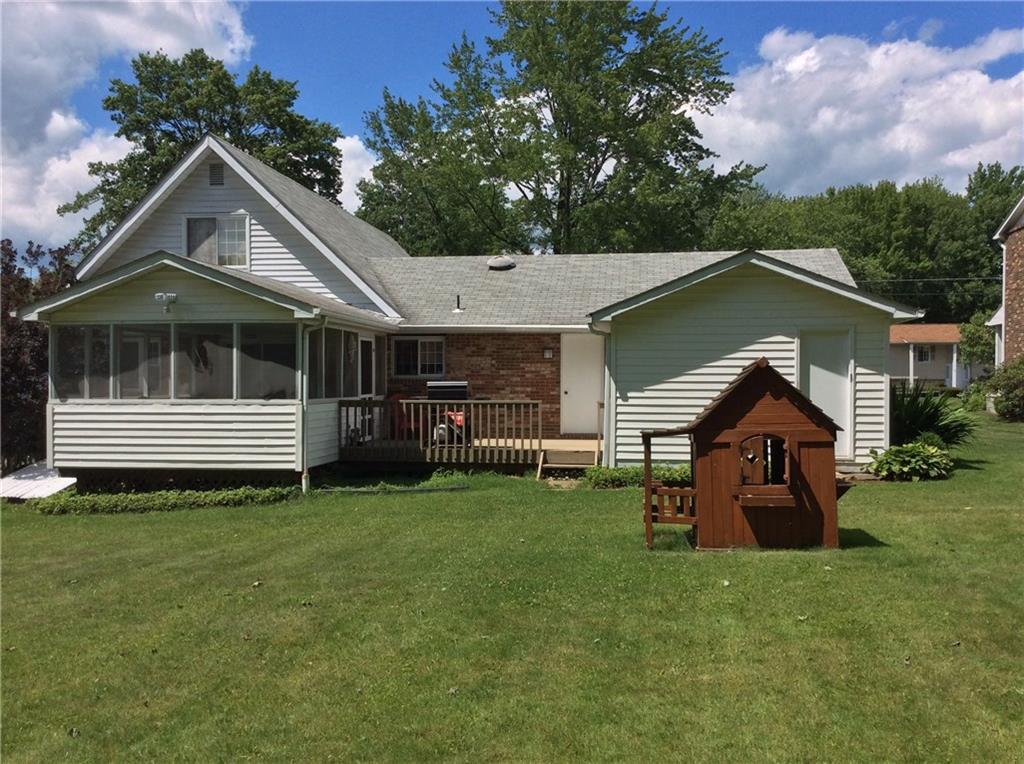 116 Hampton Court Butler, PA 16002 - Photo 23 of 25 The flat, sunny back yard is a wonderful space for activities of your choice and a great play area. The swing set and playhouse can stay if buyers want them.