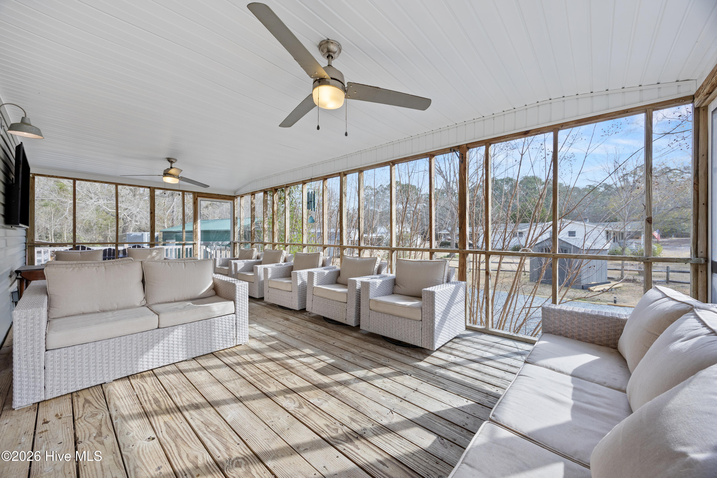 1772 Maco Road Northeast Leland, NC 28451 - Photo 25 of 43 Large Screened in Porch