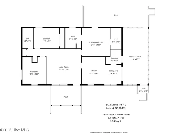 $285,000 | 1772 Maco Road Northeast, Leland, NC 28451